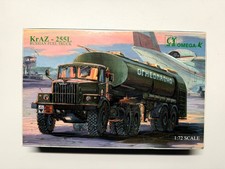 Omega-K KrAZ-255L Russian Fuel Truck 1:72 Modellbausatz selten Vintage Kit
