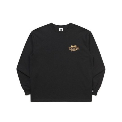 Genuine Kodak Video Travel Aerocool Long Sleeve T-shirt BLACK
