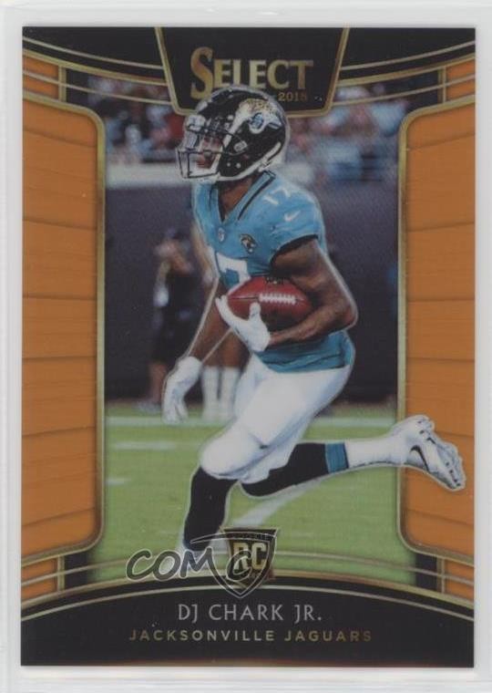 2018 Panini Select Concourse Orange Prizm /49 DJ Chark Jr #60 Rookie RC 01bj
