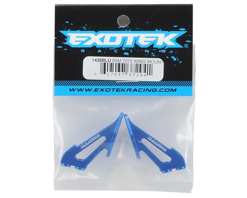 B5M ALUMINUM WING MOUNT SET - EXO1438BLU - Picture 2 of 2