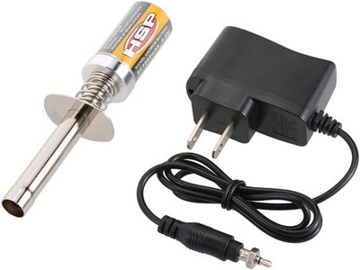 Goolsky HSP Nitro Starter Kit Glow Plug Igniter with Battery Charger for HSP... 