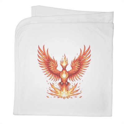 Babydecke/Tuch 'Phoenix Rising from Flames' Baumwolle (BY00048073)