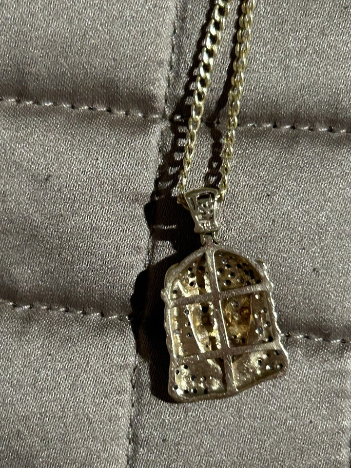 10k chain & pendant - Image 3 of 4