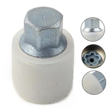 1 Pcs New Locking Wheel Nut Key Bolt Letter L For Audi Chrome-Molybdenum Steel