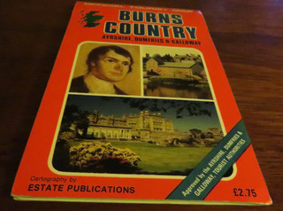 Official Tourist Map Burns Country Ayrshire Dumfries & Galloway