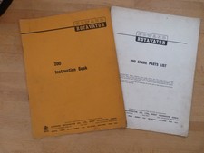 HOWARD 200 ROTAVATOR INSTRUCTION BOOK & SPARE PARTS LIST ROTOVATOR MANUAL
