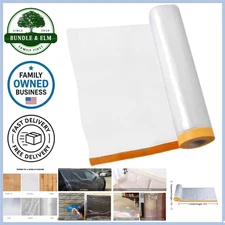 Painting Masking Film Polyethylene 13x65-Ft Covering Auto Furniture Plastic