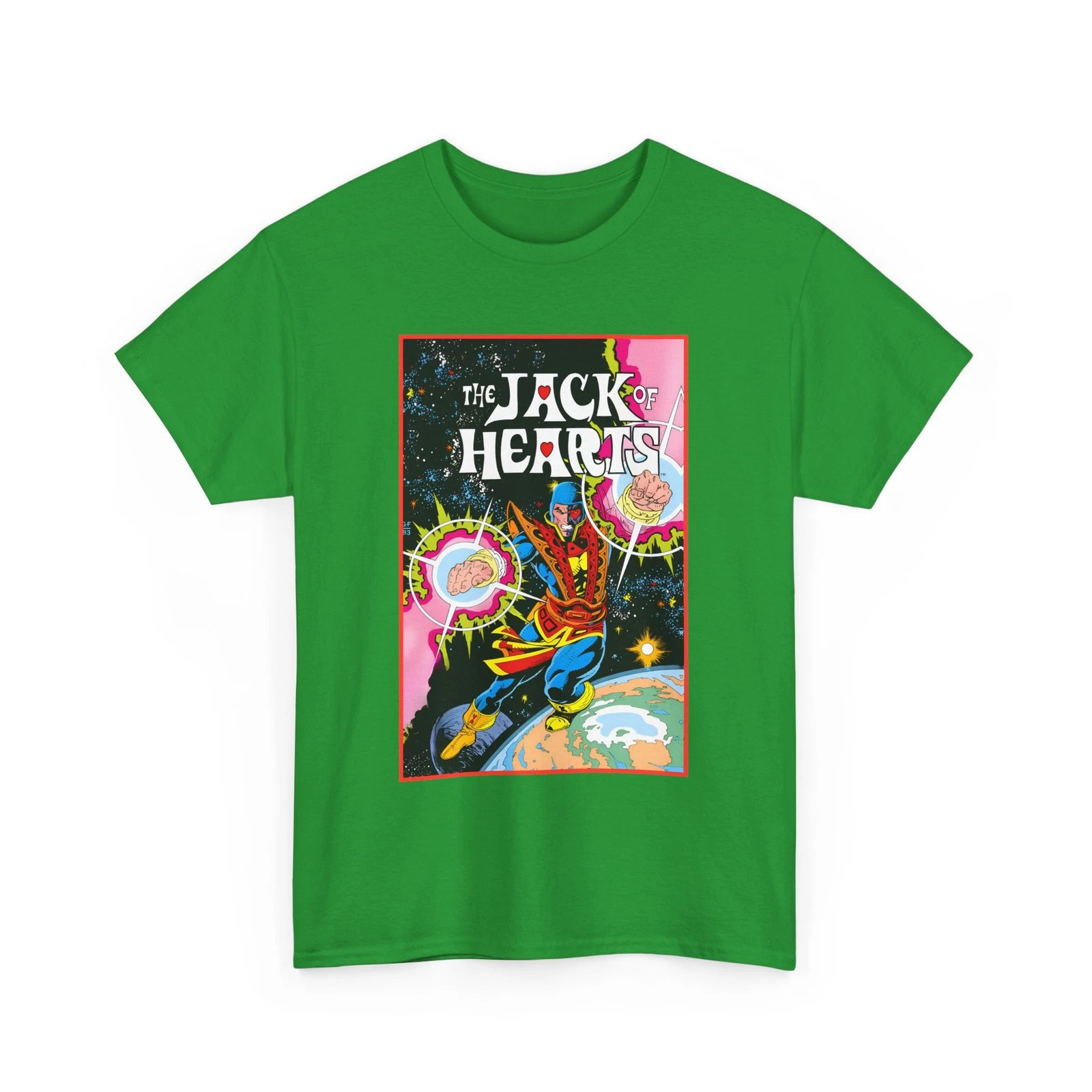 Jack of Hearts T-Shirt - Marvel Comics - Avengers - She-Hulk Beau - Zero Fluid