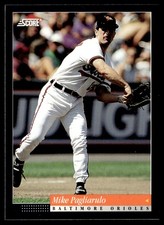 1994 Score Mike Pagliarulo Baltimore Orioles #489