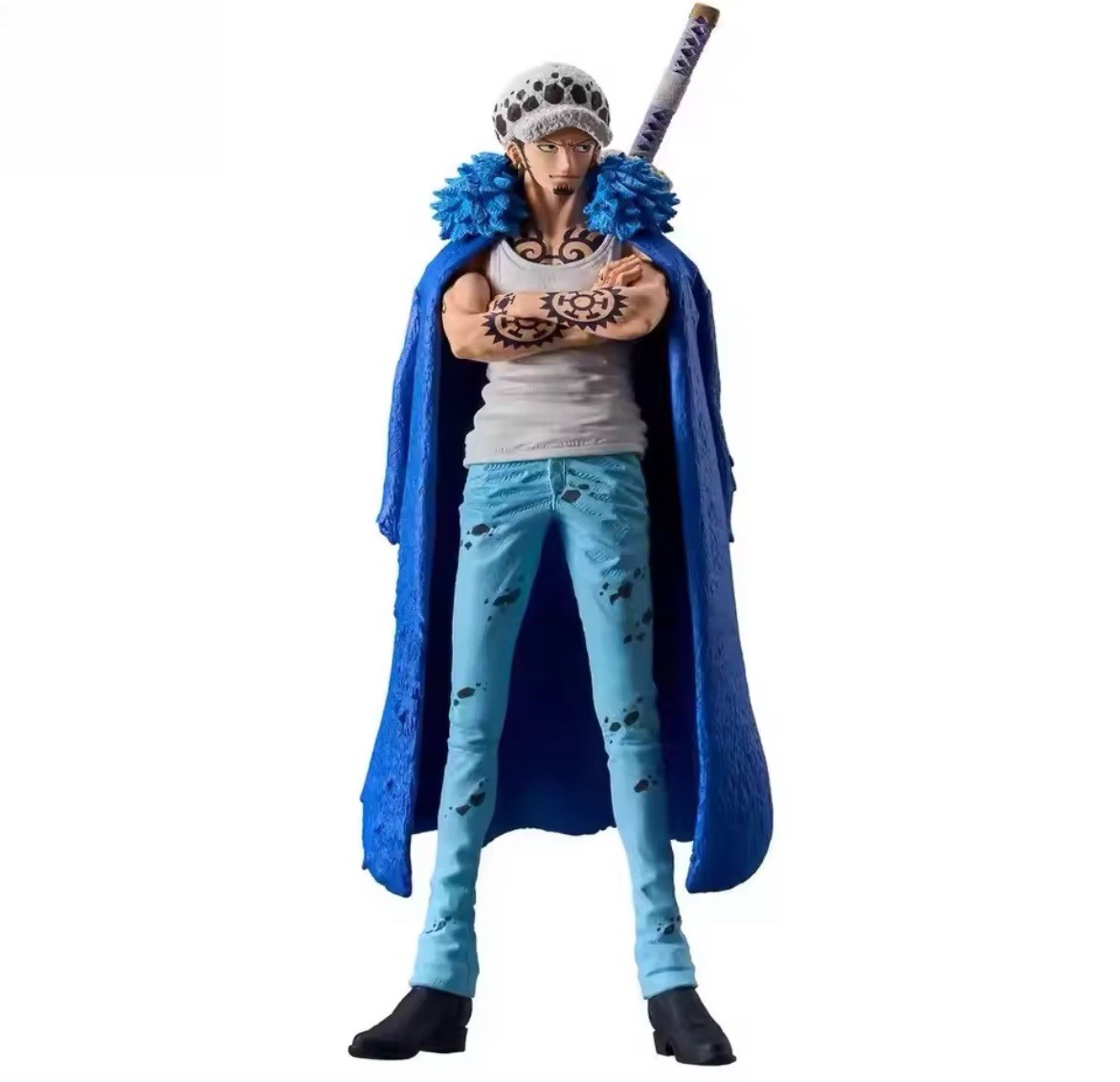 Statue Trafalgar Law One Piece de collection 15 cm en PVC haute qualité
