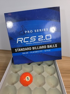 Black #5 Billard Pool Ball Regulation Size 6oz Pro Series Rcs 2.0