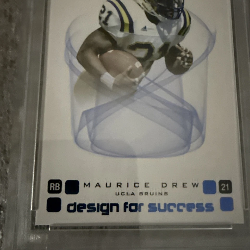 2006 SA-GE HIT Design for Success Blue Maurice Jones-Drew RC PSA 10 POP 2 Rare - Image 3 of 4