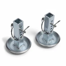 Warn 80475 Front Mount Plow Skid Heavy Duty Steel Replacement for Snow Plow Syst