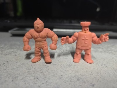 Muscle men Mattel M.U.S.C.L.E. wrestling figure Kinnikuman & Super Phoenix Lot