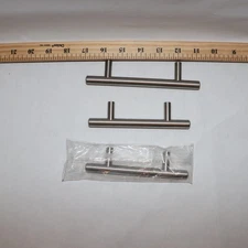 (3-Pk) Liberty Cabinet Hardware Handle Bar Pull Stainless Steel 3 P13456L-SS-U1