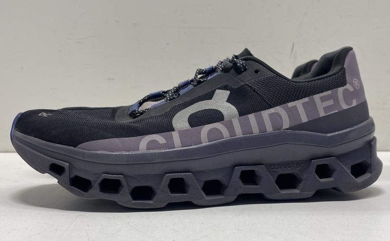 On Running Cloudmonster Black Cobalt Blue Men's Running Shoes Size 9.5