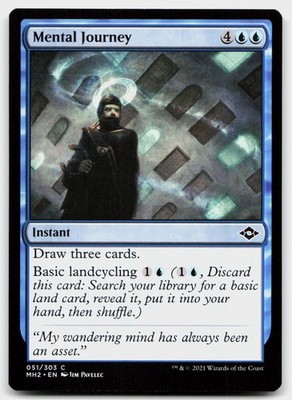 Mental Journey 51 Common Modern Horizons 2 Magic: The Gathering Near Mint