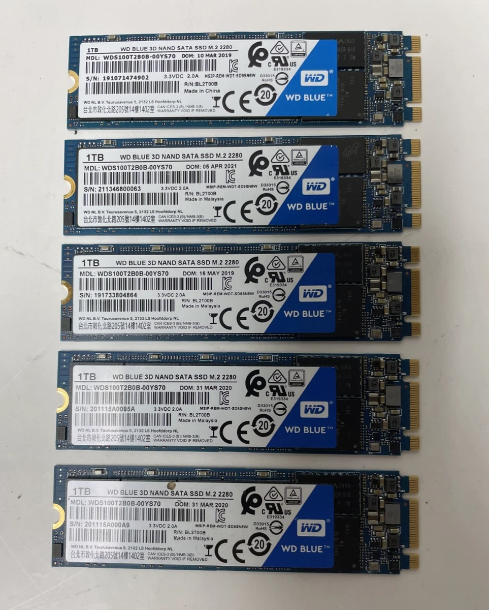 Western Digital M.2 Interface 1 TB Solid State Drives for sale | eBay