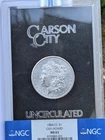 1884-CC NGC MS63 Morgan Silver Dollar $1 GSA Hoard  Carson City Mint (Code 666