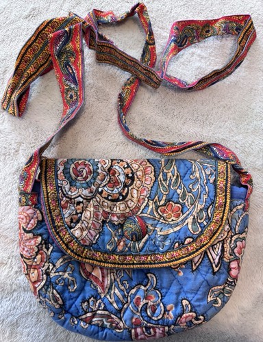 VALDROME Provence Small Quilted Snap Pouch Schultertasche Frankreich