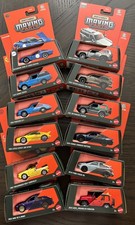 Matchbox Mixed Lot Of 12 Moving Parts Cars Porsche Lotus Vw Toyota Etc