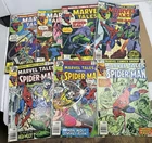 7 Vintage Bronze Age Marvel Tales Spider-Man comic book lot