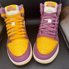Size 5.5 GS - Jordan 1 Retro OG Mid Brotherhood, 575441-706, No Box. Fair