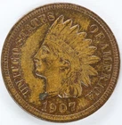 AU 1907 Indian Head Cent