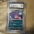 👻👻 CGC 10 ENGLISH Gengar 057/091 Paldean Fates Pokemon Card