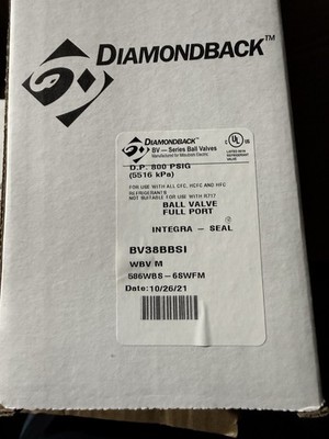 BV38BBSI Mitsubishi Diamondback Copper Ball Valve 