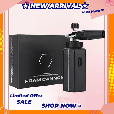 #ad Pressure Washer Foam Cannon Wide Mouth Car Wash Foam Gun 1L Bottle Quick Connect $52.92
