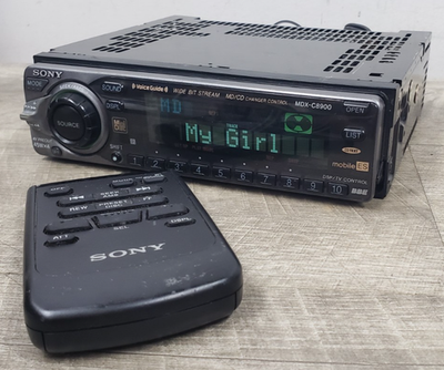 Works/SEE VIDEO* Rare Sony MDX-C8900 Mobile ES MiniDisc Player w