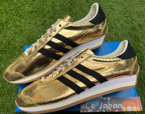 Adidas Originals COUNTRY OG JQ5110 Gold Metallic/Core Black Damen Sneaker - Bild 4 von 8