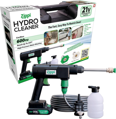 #ad Zippi Hydro Cleaner Standard 2025 – Cordless High Pressure Scrubber with Foam Di $110.30