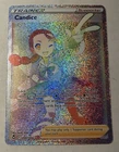 Pokemon Silver Tempest - Candice NM Rainbow Secret Rare 204/195