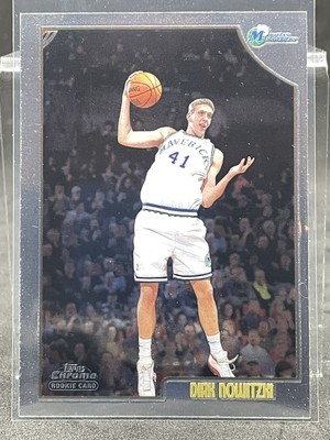 1998-99 Topps Chrome DIRK NOWITZKI Rookie Card RC #154 | eBay