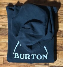 Felpa con cappuccio Burton Streetwear Mountain Design Uomo M