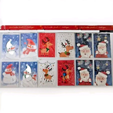 Geschenkanhänger für Weihnachten 4 Stück 3...