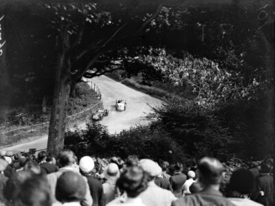 Photo Ancienne - Course Auto : George Eyston Et L'équipe Féminine MG, Brooklands