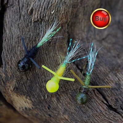 3 Jig Per Bluegill - Multicolore - Pesca In Acque Dolci E Sotto Ghiaccio (Freshwater & Ice Fishing)