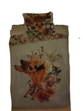 Disney Bambi 006 Kinderbettwäsche Babybettwäsche 100x135 cm + 40x60 cm