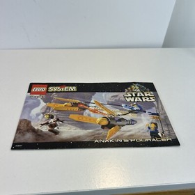 LEGO ( Instruction Manual Only ) 7131 Anakin's Podracer Star Wars No Bricks