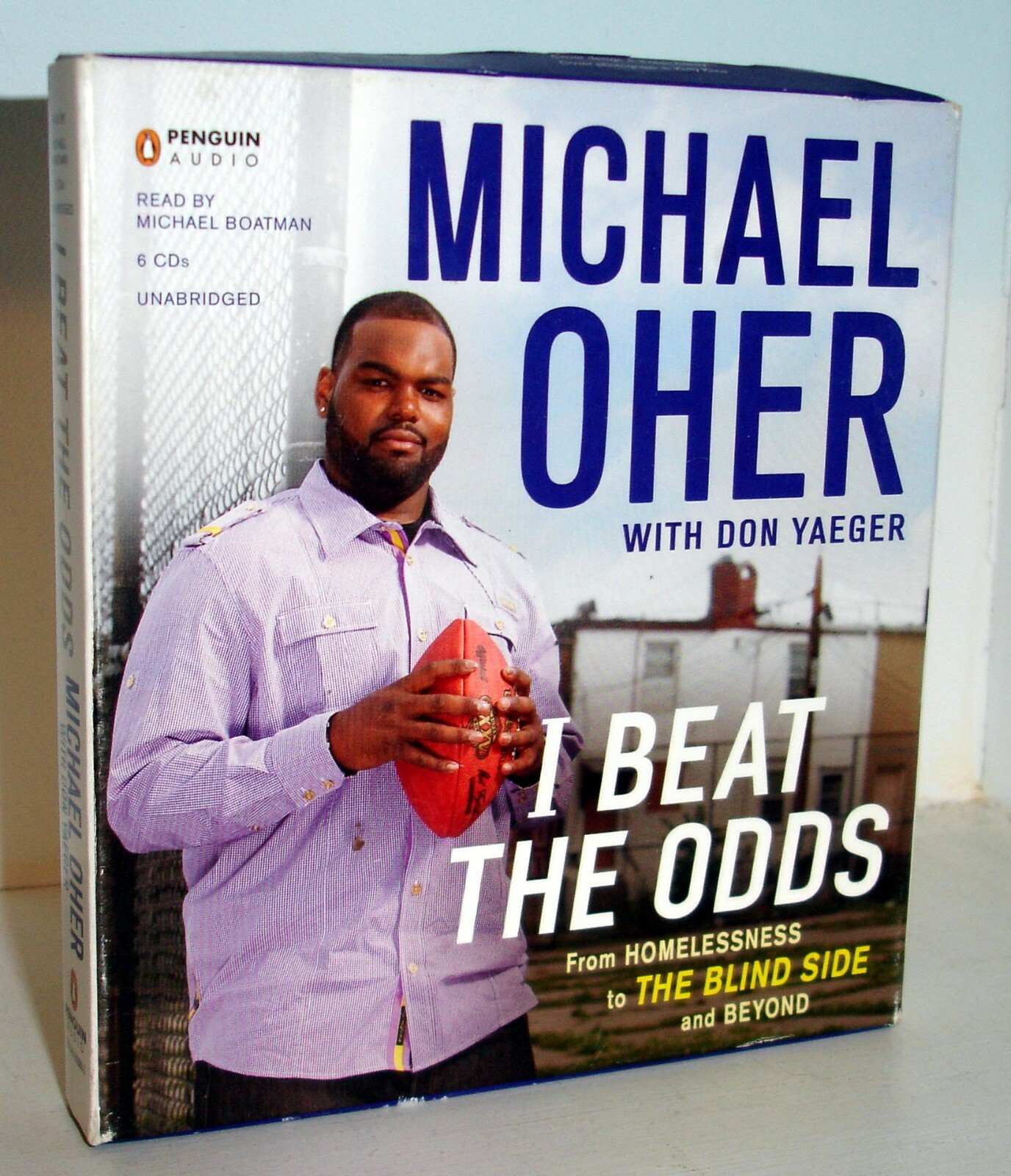MICHAEL OHER - I Beat the Odds - Unabridged CD Audio - American Football