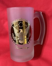 The Ronald Reagan Presidential Library Commemorative Collectible Frosted Mug