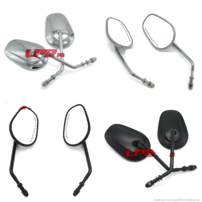 Side Mirror Rearview for Harley Dyna Fat Street Bob Switchback Low Rider 93-17