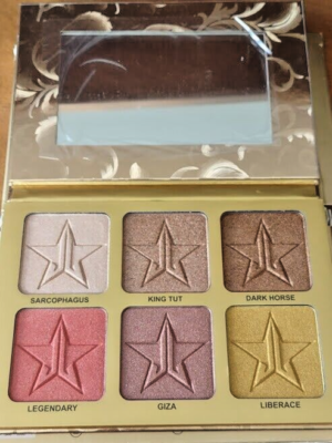 Jeffree Star Cosmetics 24 Karat Skin Frost Pro Palette 6 Shades