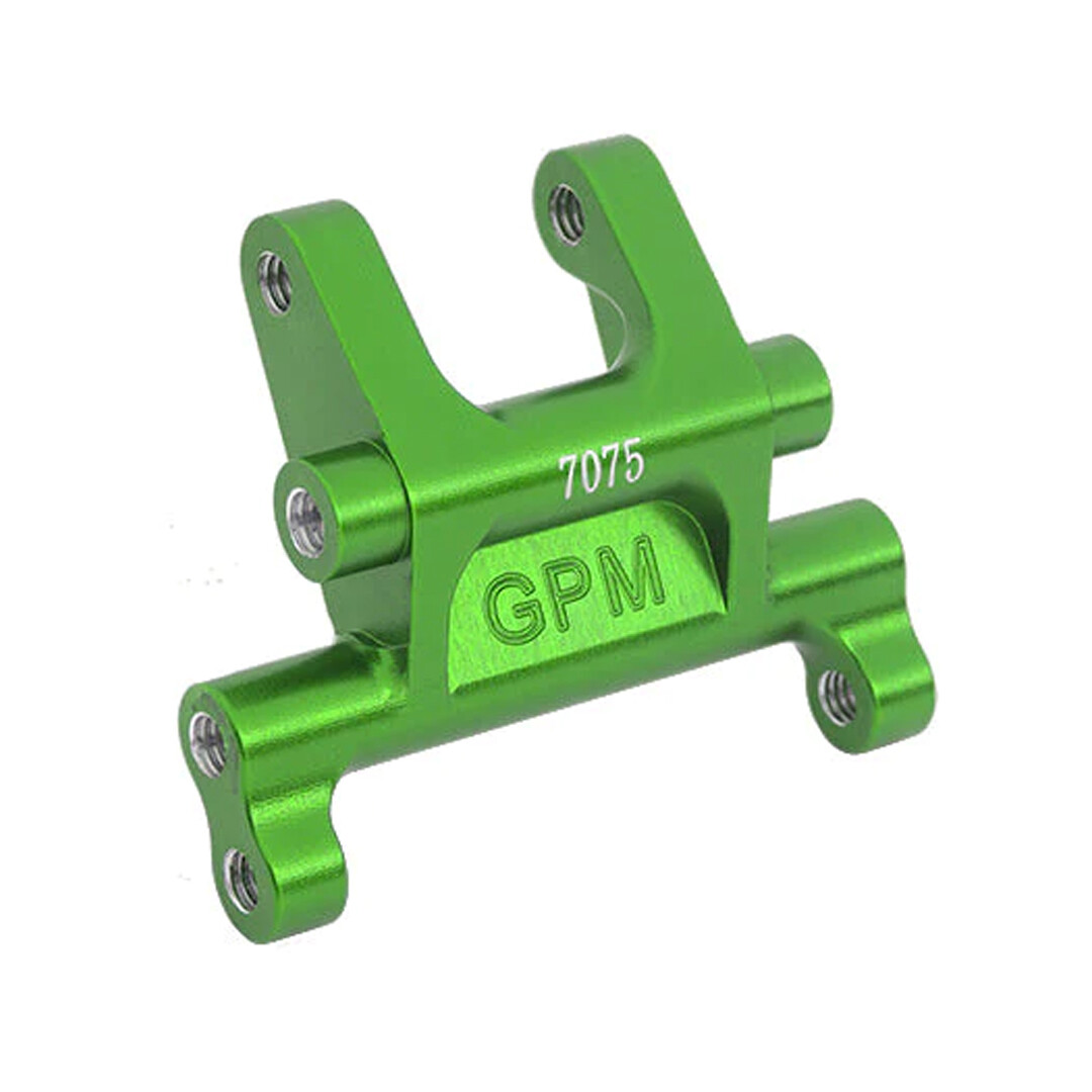 NEW GPM Racing Aluminum 7075 Front Suspension Mount Green for Losi 1/4