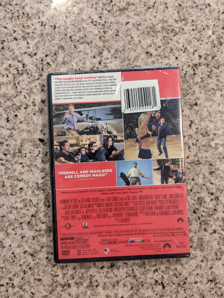 DADDY'S HOME, DAD VS STEP-DAD DVD- Brand New-Sealed. Free Shipping!! - Image 2 of 4