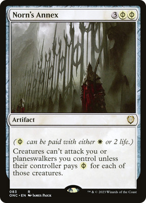 MTG Norn's Annex [Phyrexia: All Will Be One Commander]