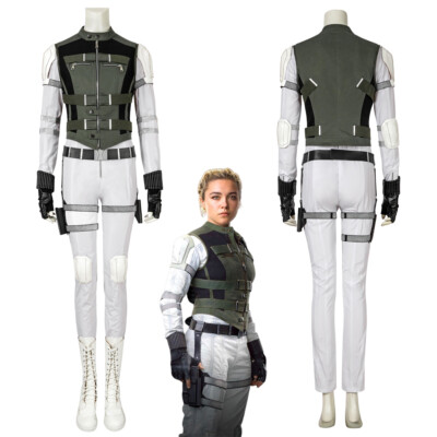 Black Widow Yelena Belova Costume Cosplay Suit Jumpsuit Women's Outfit